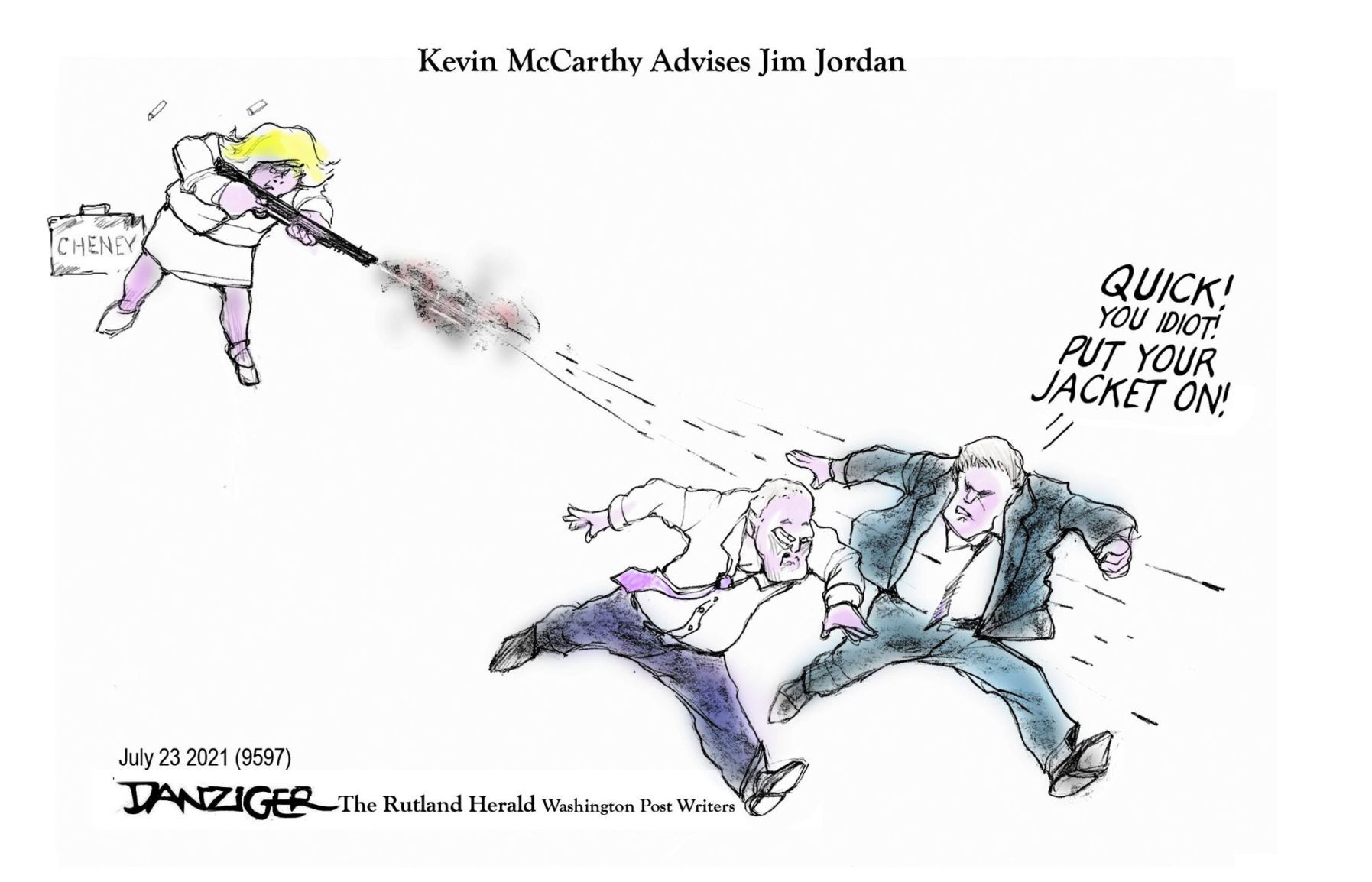 Jeff Danziger cartoon